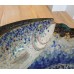Spiralled leaping Fish - Large Bowl