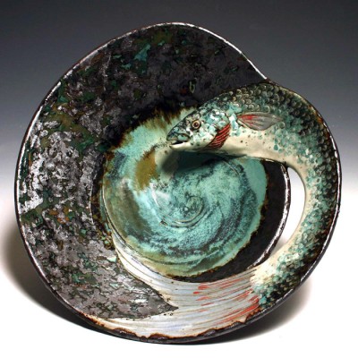 Bowl Fish at Pool - SOLD