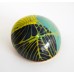 JH4  - Copper Sculpture - Blues/Yellow   SOLD