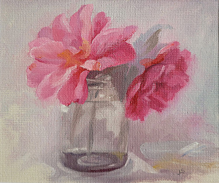Camelia & Jam Jar